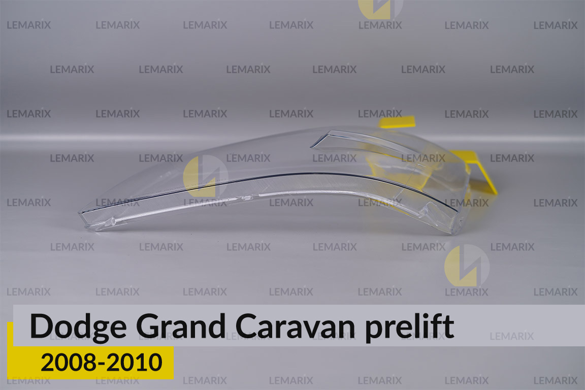 Стекло фары Dodge Grand Caravan (2008-2010) дорест левое