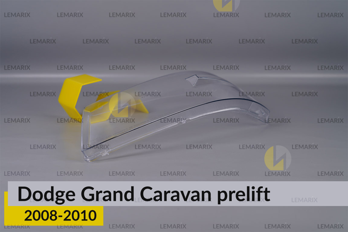 Стекло фары Dodge Grand Caravan (2008-2010) дорест левое