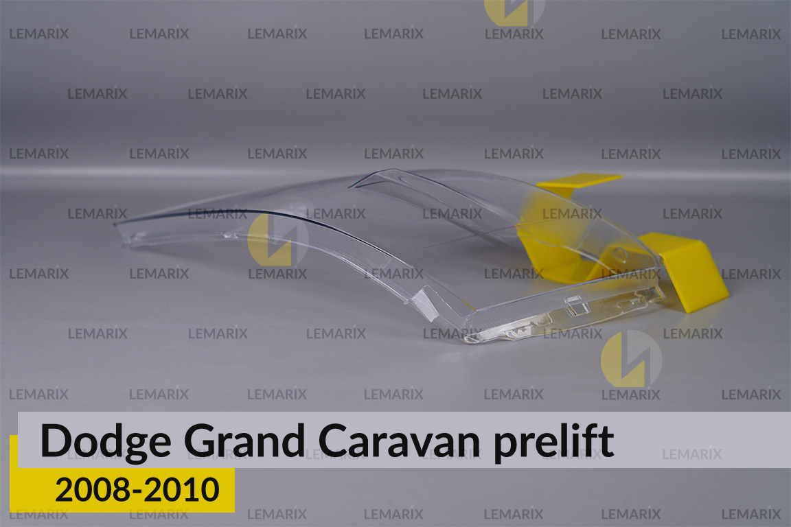 Стекло фары Dodge Grand Caravan (2008-2010) дорест левое