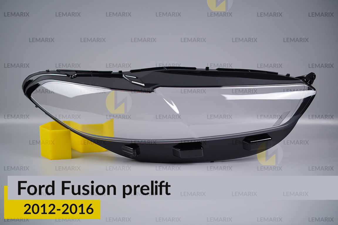 Скло фари Ford Fusion (2012-2016) дорест праве