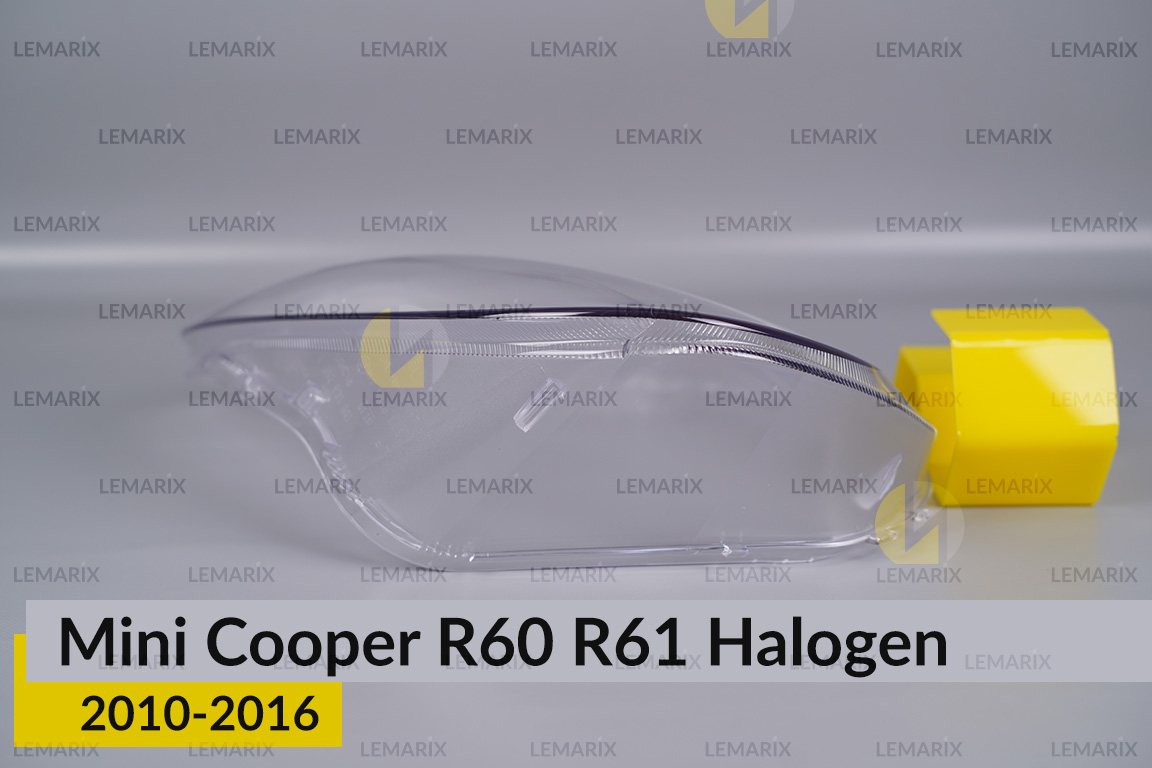 Стекло фары Mini Cooper Countryman Paceman R60 R61 Halogen (2010-2016) левое