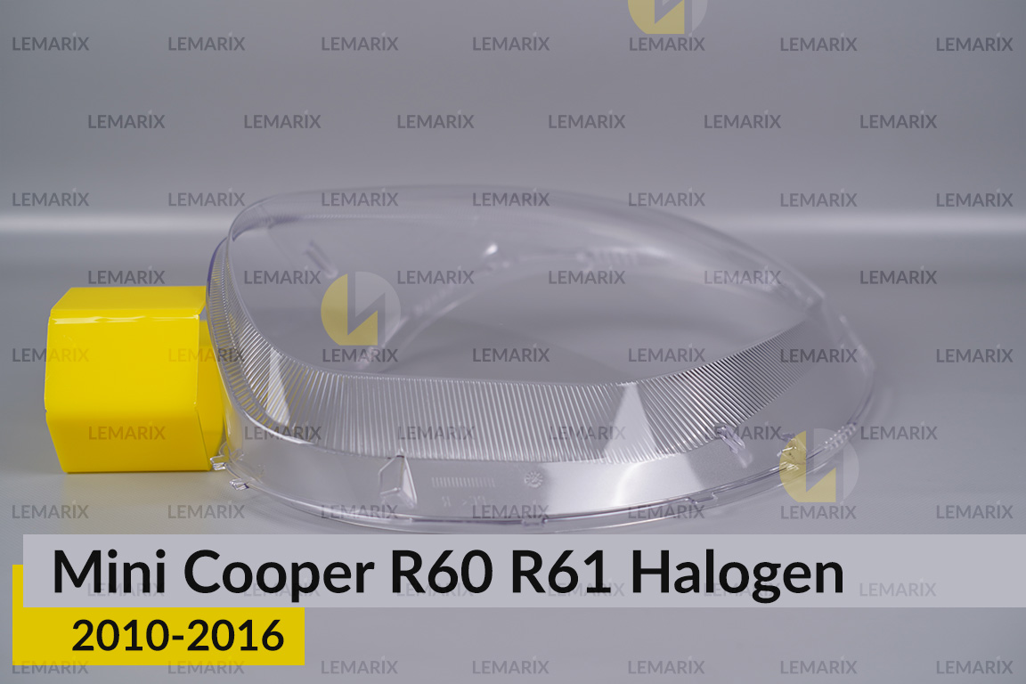 Стекло фары Mini Cooper Countryman Paceman R60 R61 Halogen (2010-2016) левое