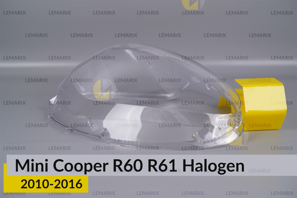 Стекло фары Mini Cooper Countryman Paceman R60 R61 Halogen (2010-2016) левое