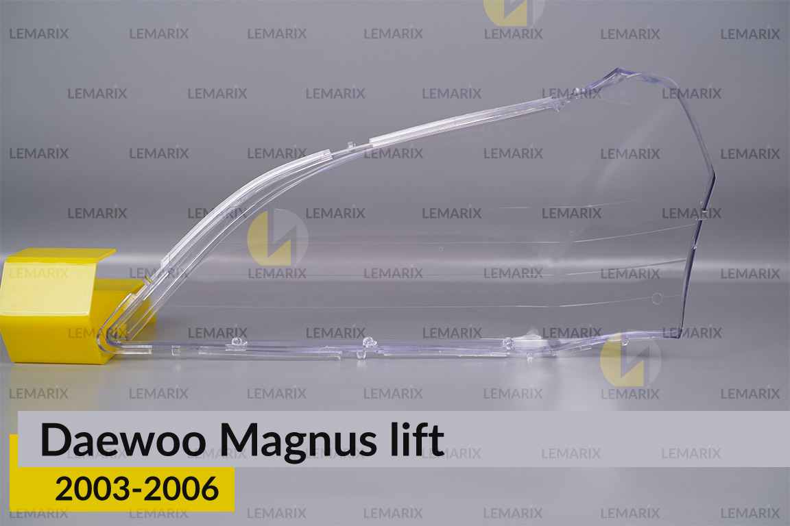 Стекло фары Daewoo Magnus (2003-2006) рест правое