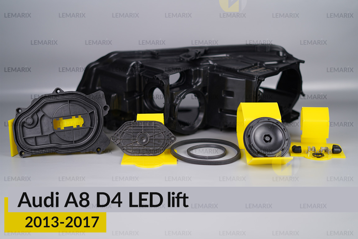 Сервісний комплект корпуса фар Audi A8 D4 LED (2013-2017) рест правий