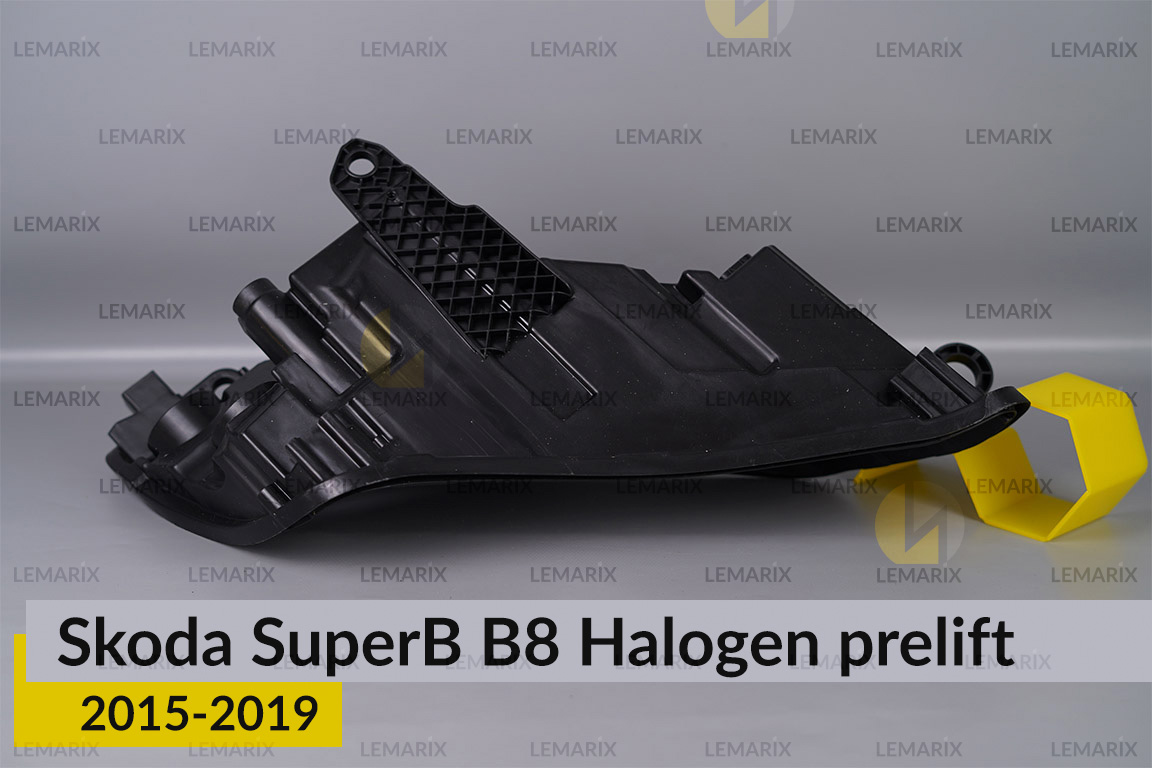 Корпус фари Skoda SuperB B8 Halogen (2015-2019) дорест лівий