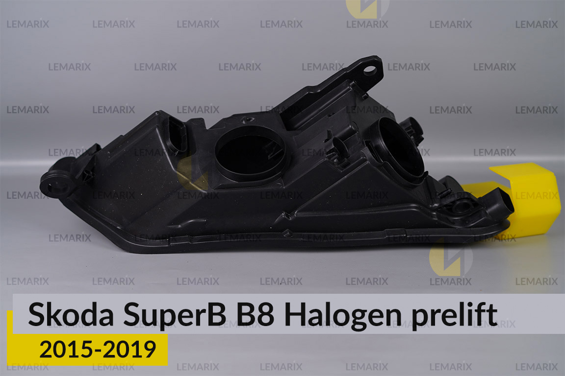 Корпус фари Skoda SuperB B8 Halogen (2015-2019) дорест лівий