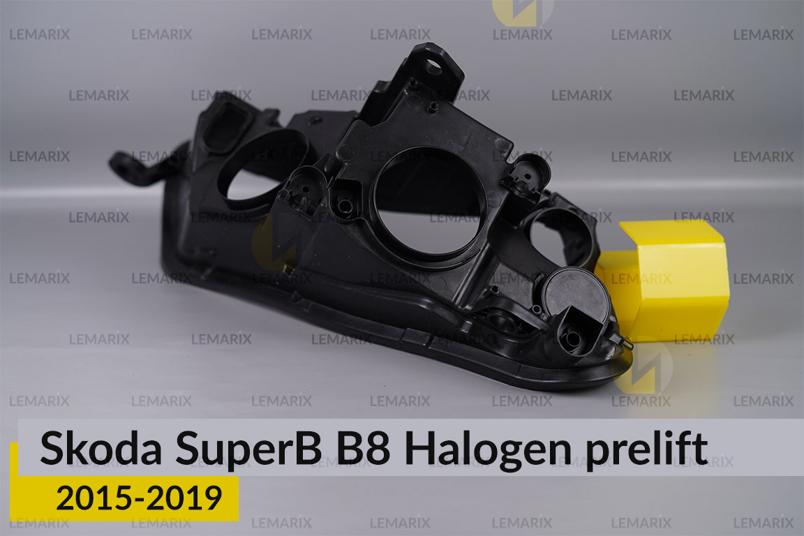 Корпус фари Skoda SuperB B8 Halogen (2015-2019) дорест лівий