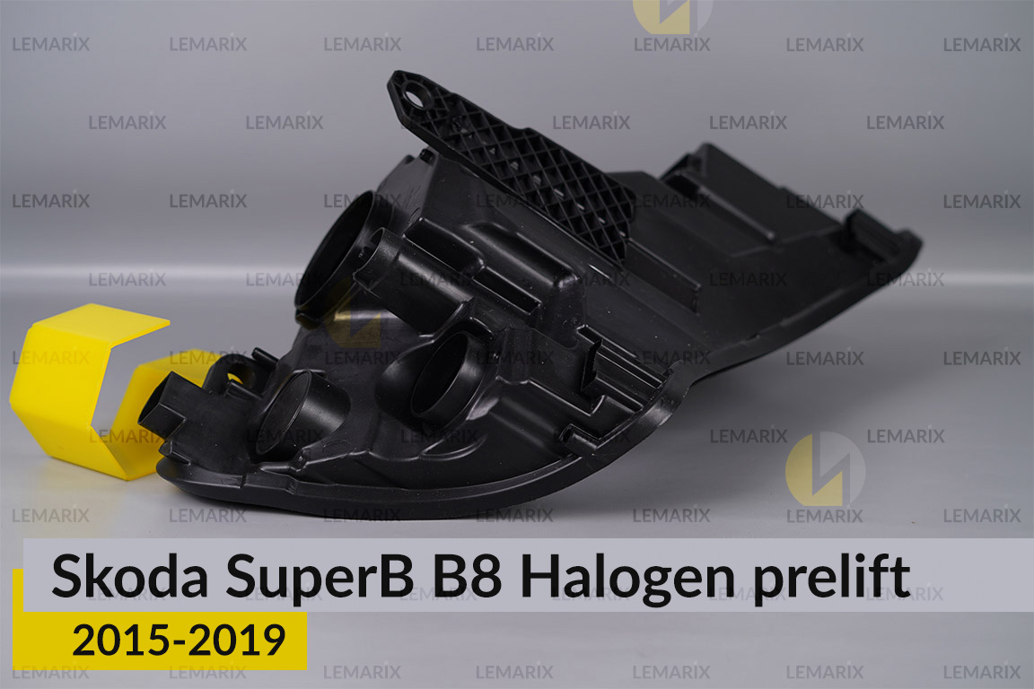 Корпус фари Skoda SuperB B8 Halogen (2015-2019) дорест лівий