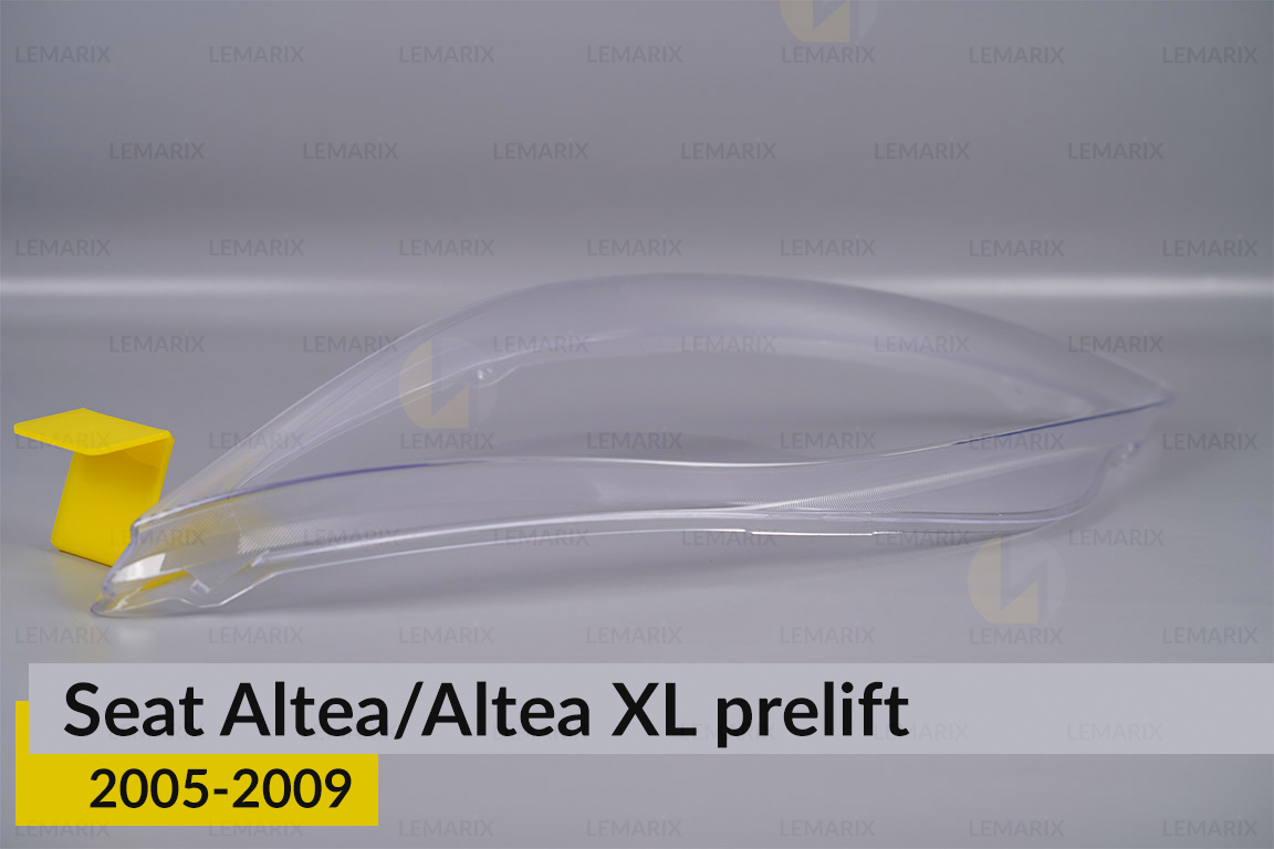 Скло фари Seat Altea/Altea XL (2005-2009) дорест ліве
