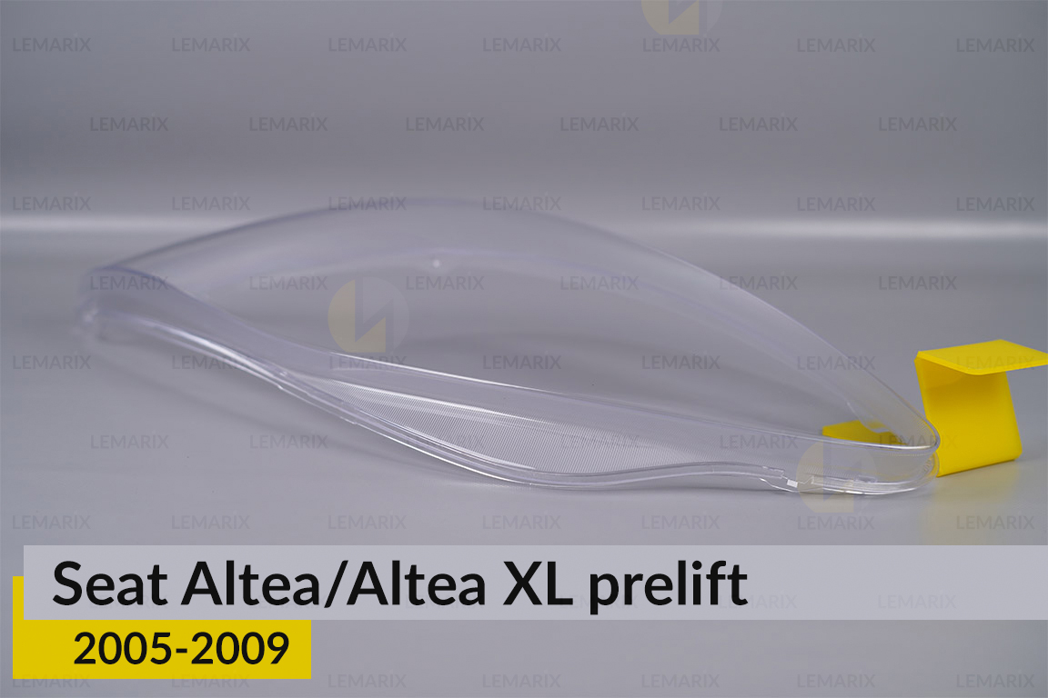 Скло фари Seat Altea/Altea XL (2005-2009) дорест ліве