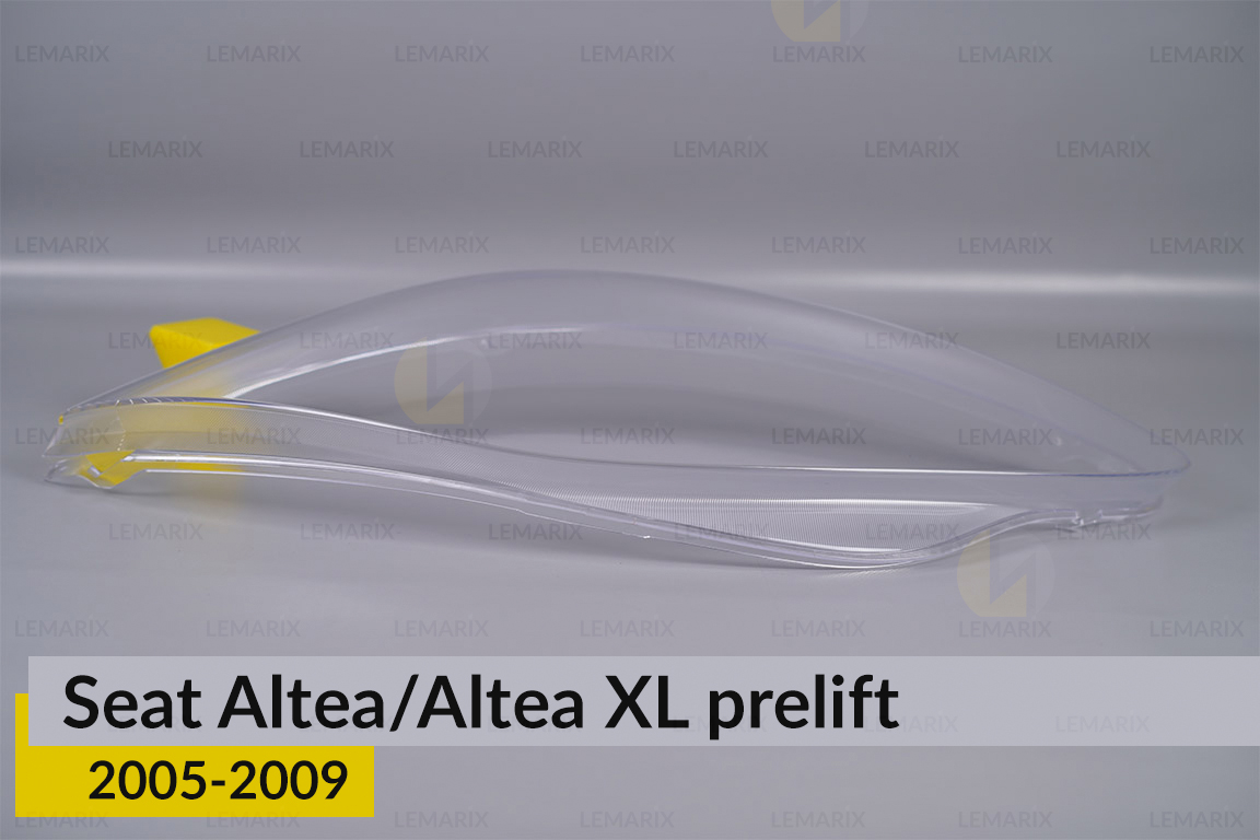 Скло фари Seat Altea/Altea XL (2005-2009) дорест ліве