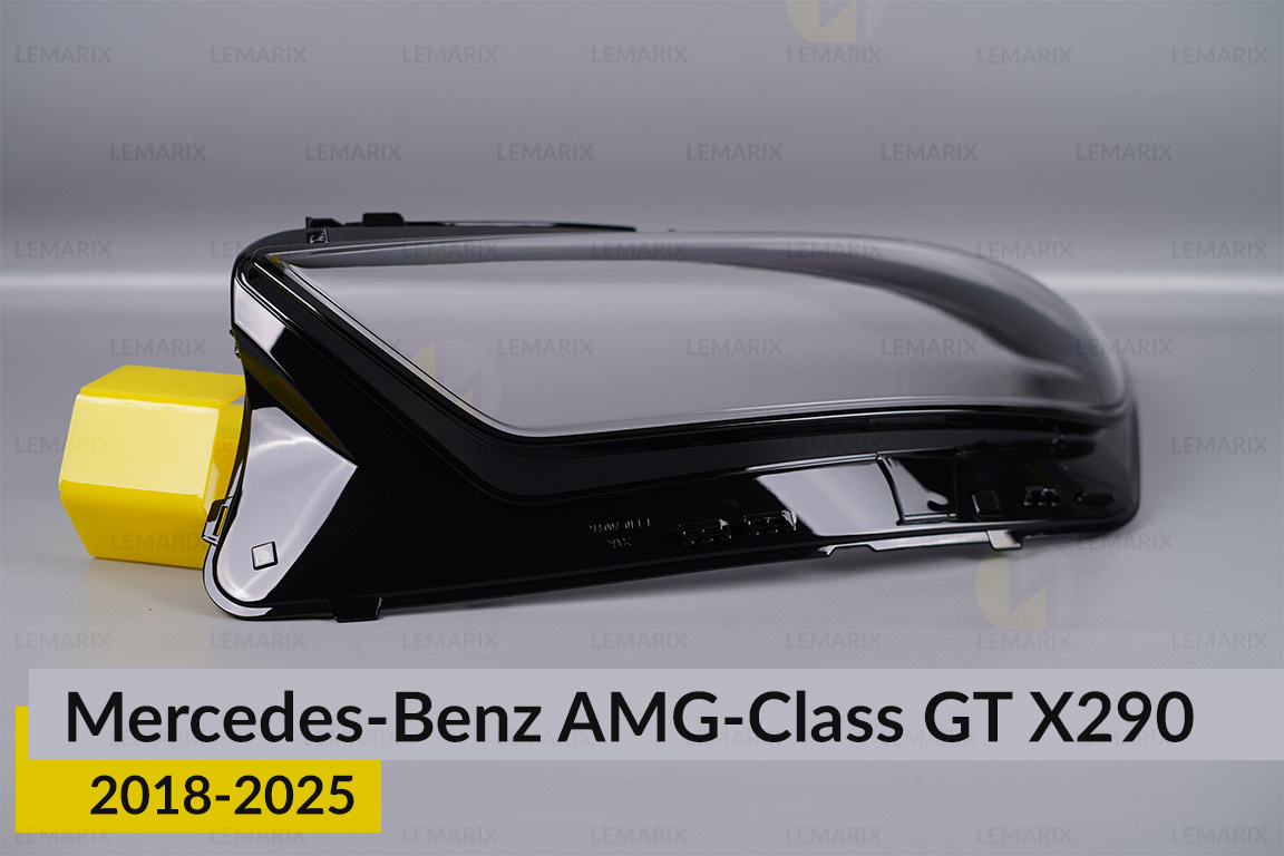 Стекло фары Mercedes-Benz AMG-Class GT X290 (2018-2025) левое