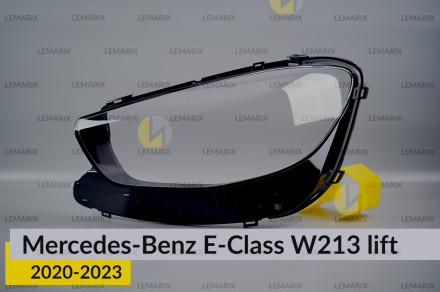 Стекло фары Mercedes-Benz E-Class W213 (2020-2023) рест левое
