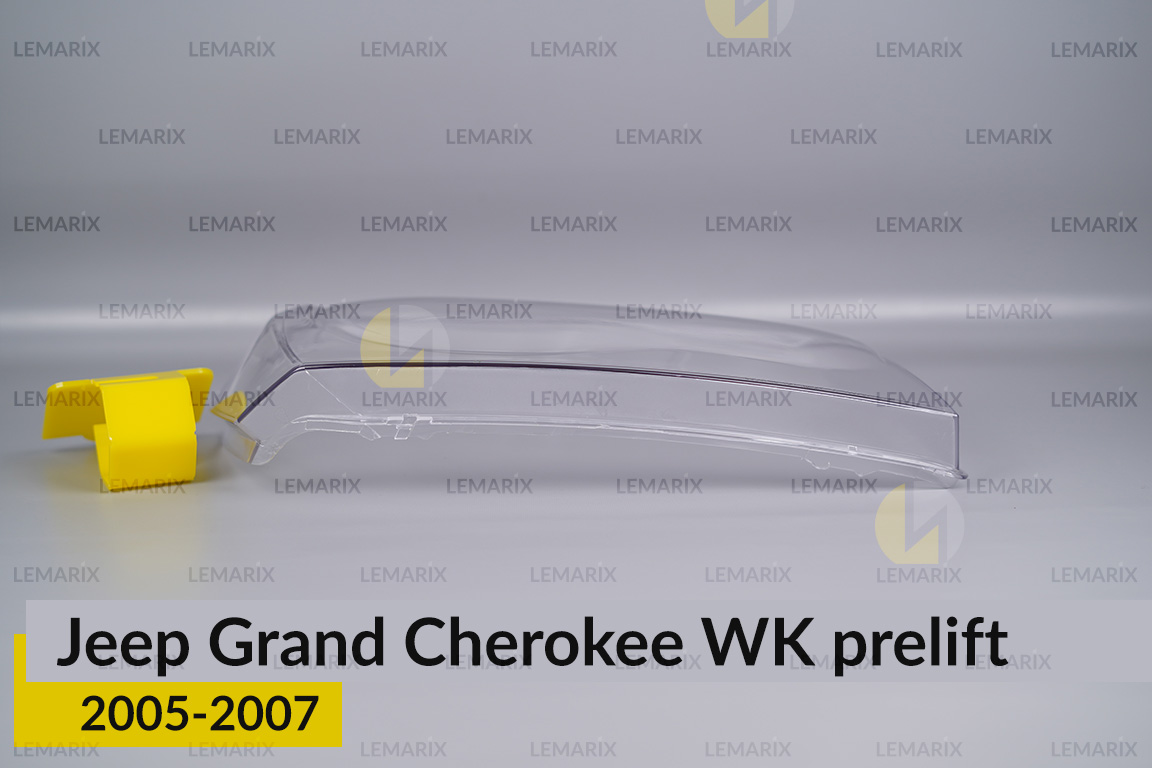Скло фари Jeep Grand Cherokee WK (2005-2007) дорест праве