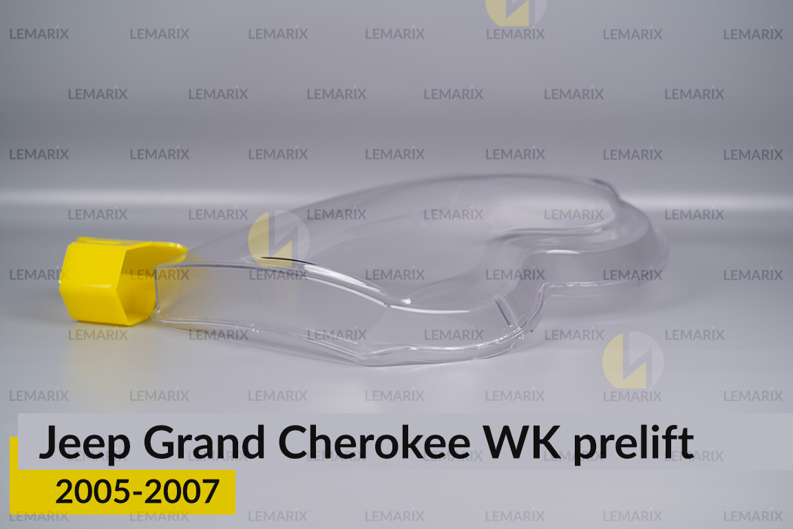 Скло фари Jeep Grand Cherokee WK (2005-2007) дорест праве
