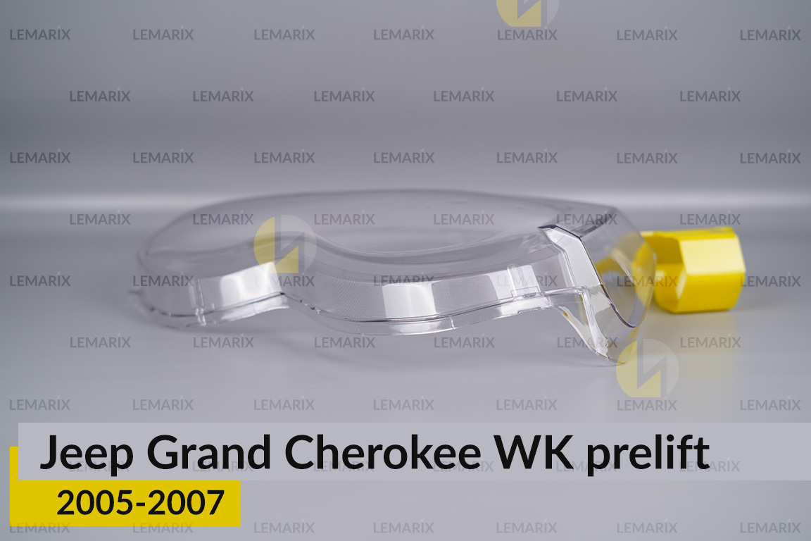 Скло фари Jeep Grand Cherokee WK (2005-2007) дорест праве