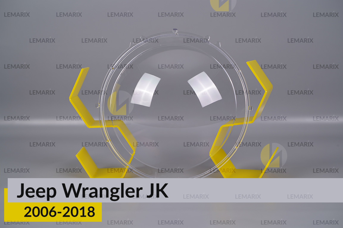 Скло фари Jeep Wrangler JK (2006-2018) ліве/праве