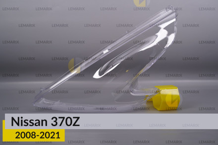 Скло фари Nissan 370Z Z34 (2008-2021) ліве