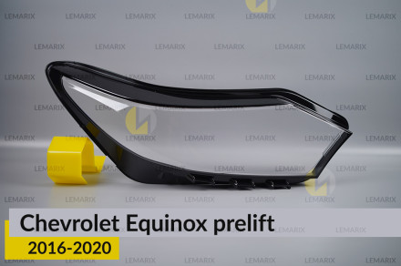 Стекло фары Chevrolet Equinox (2016-2020) дорест правое