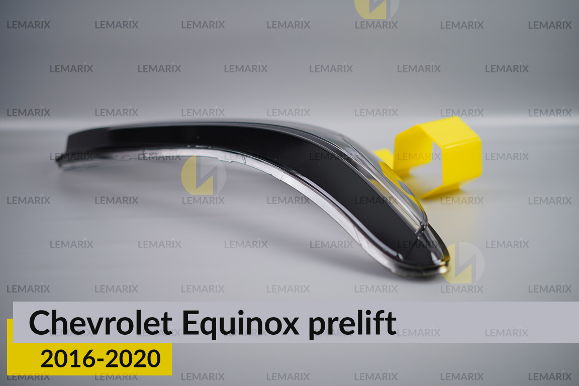 Скло фари Chevrolet Equinox (2016-2020) дорест праве
