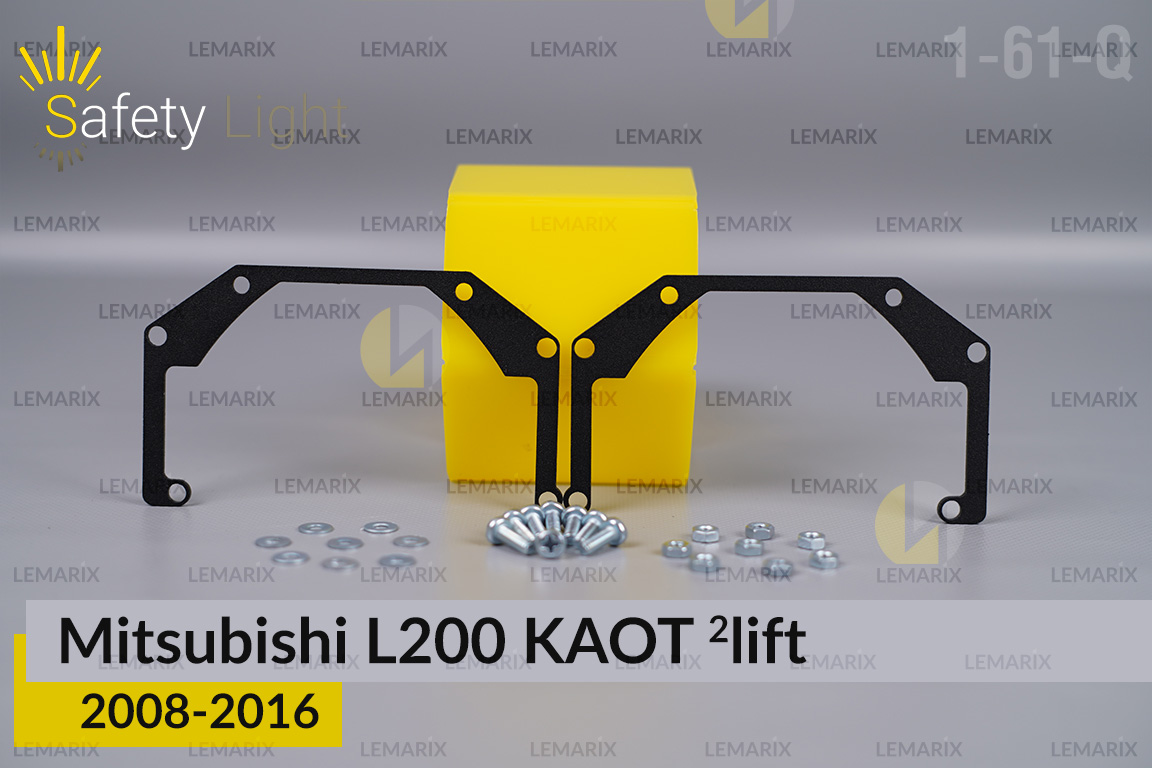 Переходная рамка для Mitsubishi L200 KAOT (2008-2016) 2 рест