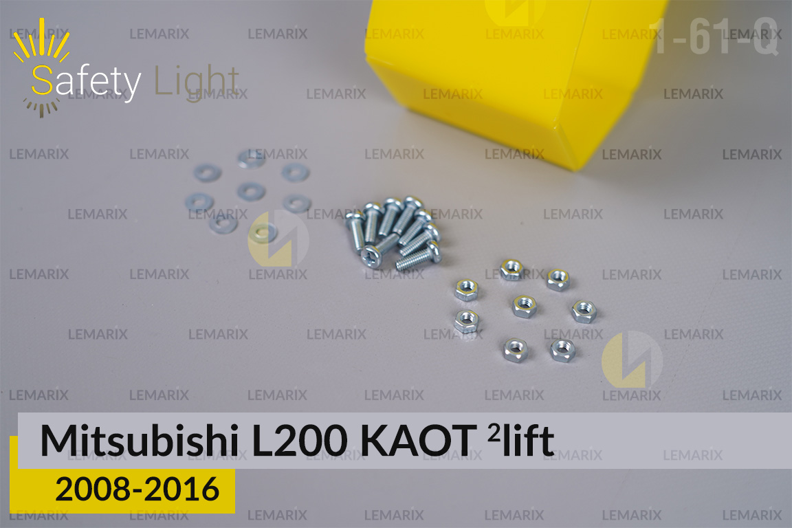 Переходная рамка для Mitsubishi L200 KAOT (2008-2016) 2 рест