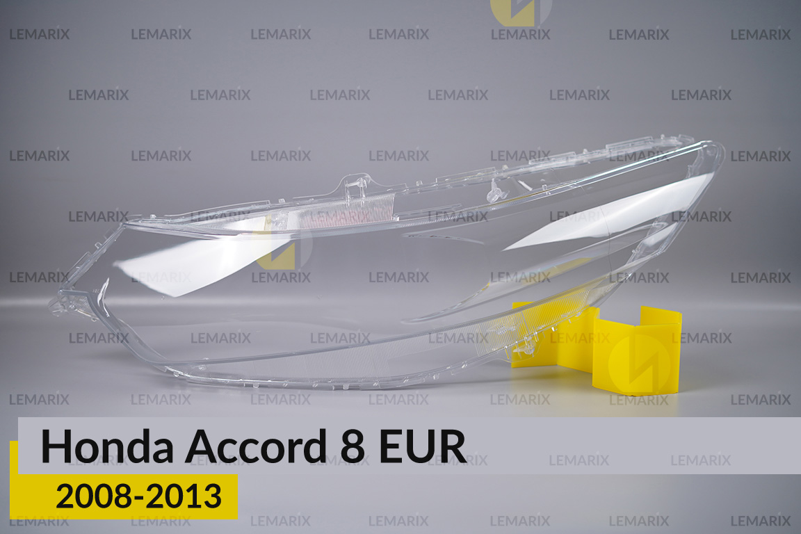 Стекло фары Honda Accord 8 EUR (2008-2013) левое