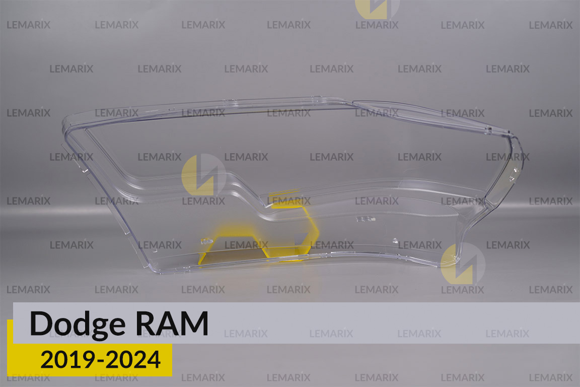 Скло фари Dodge RAM (2019-2026) праве