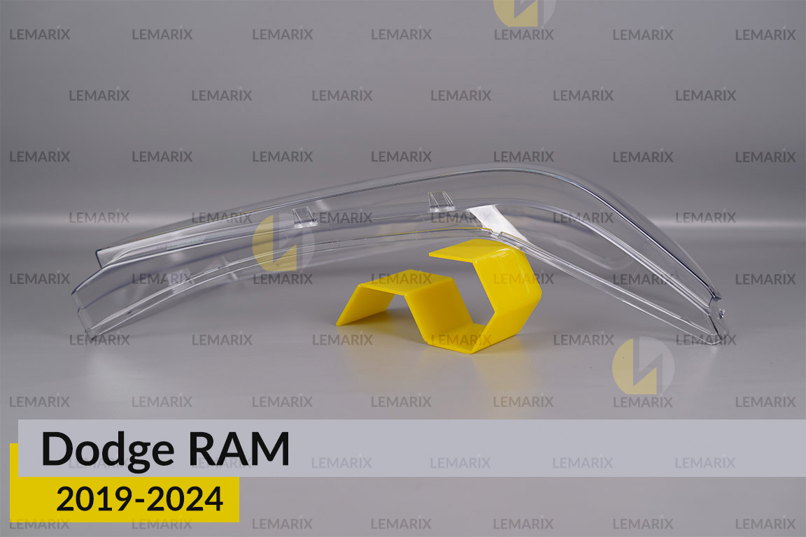 Скло фари Dodge RAM (2019-2026) праве