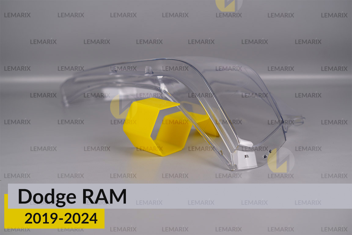 Скло фари Dodge RAM (2019-2026) праве