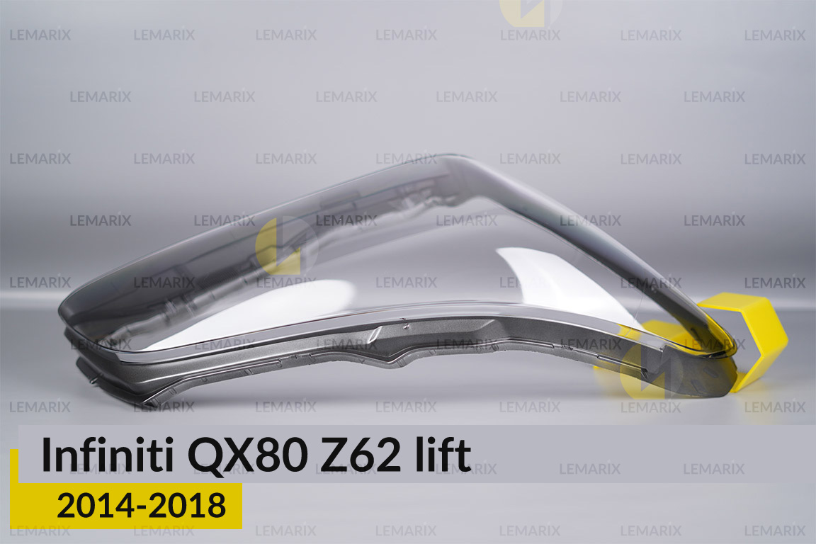 Скло фари Infiniti QX80 Z62 (2014-2018) рест праве