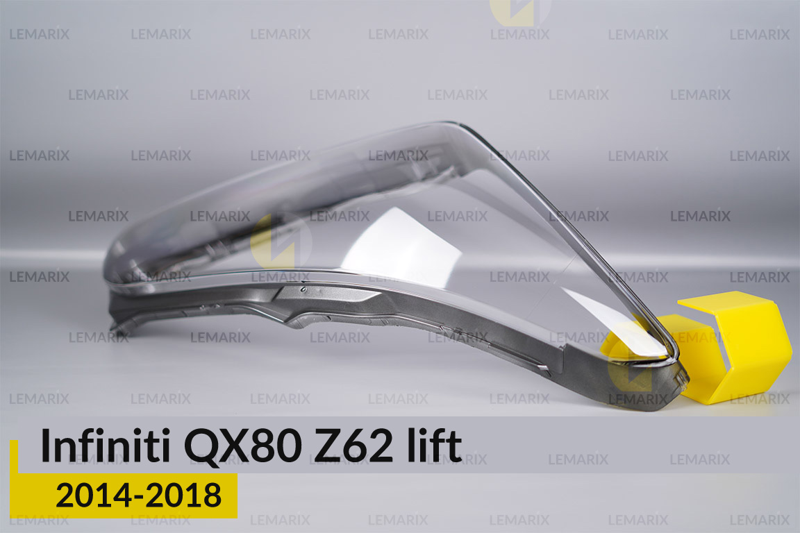 Скло фари Infiniti QX80 Z62 (2014-2018) рест праве