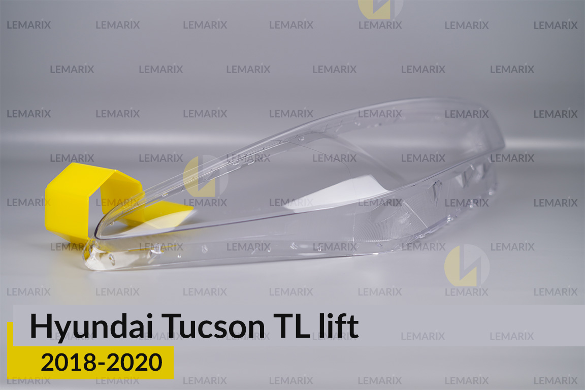 Скло фари Hyundai Tucson TL (2018-2020) рест праве