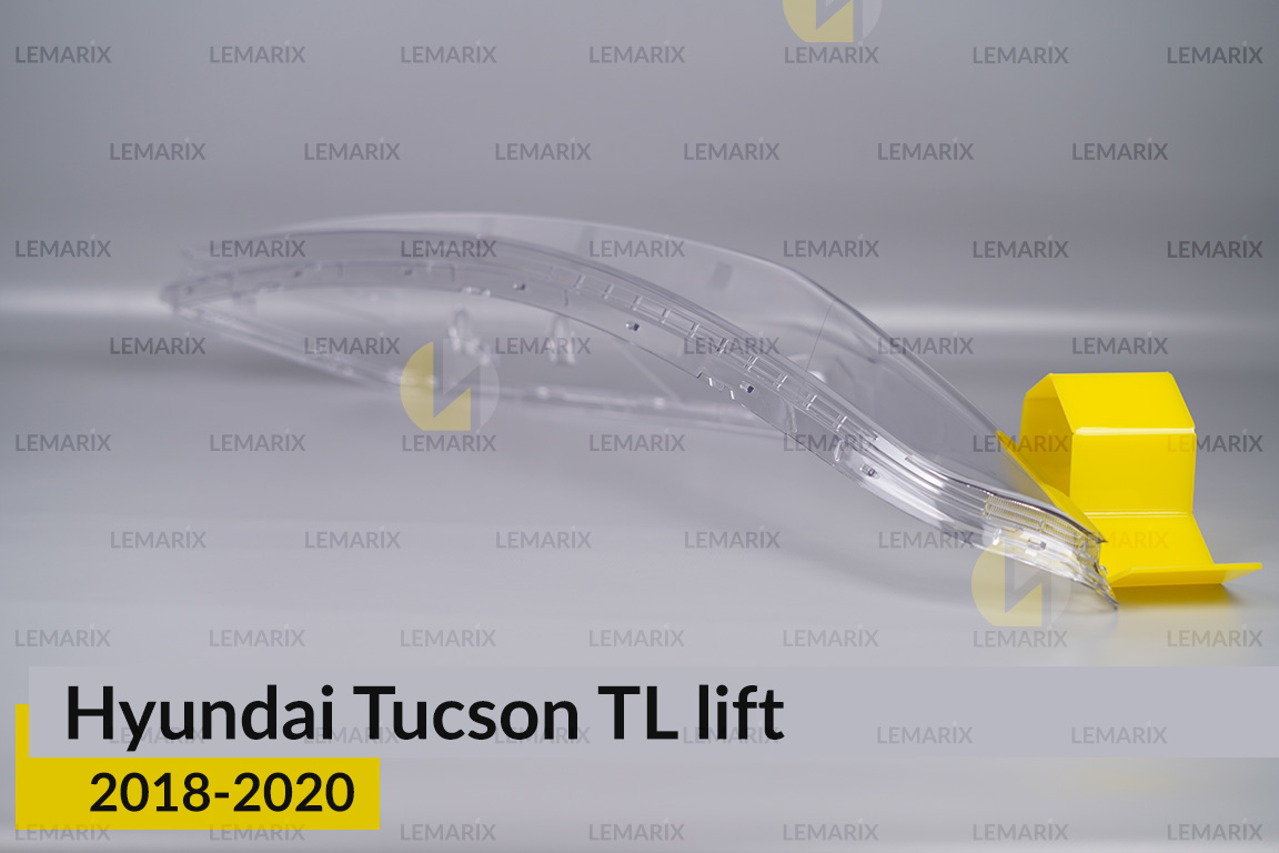 Скло фари Hyundai Tucson TL (2018-2020) рест праве