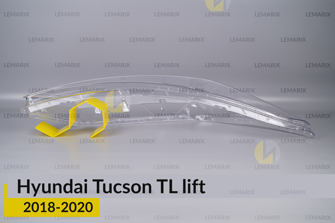 Стекло фары Hyundai Tucson TL (2018-2020) рест правое