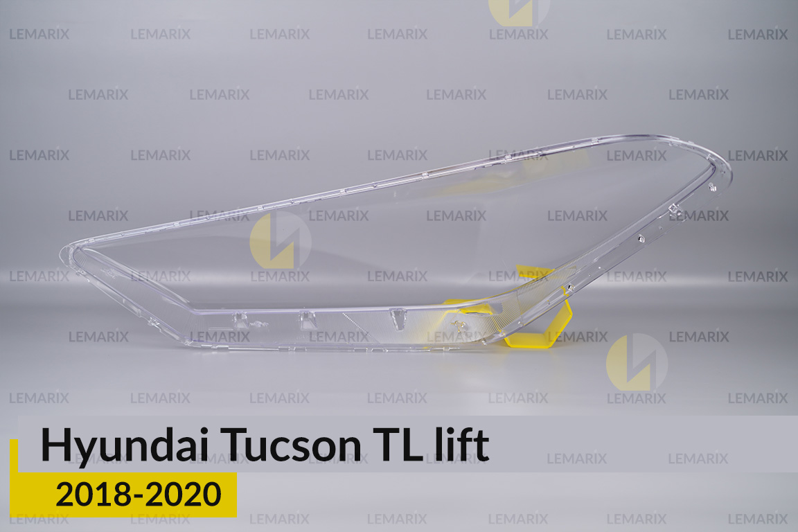 Скло фари Hyundai Tucson TL (2018-2020) рест праве