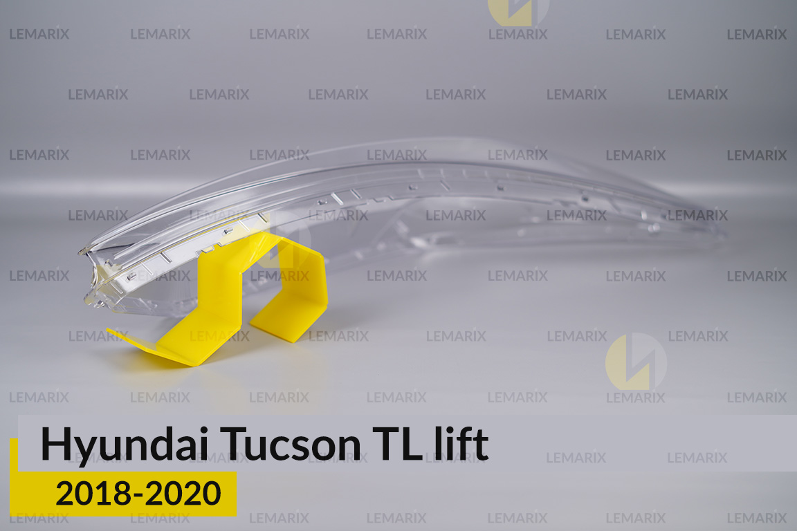 Скло фари Hyundai Tucson TL (2018-2020) рест праве