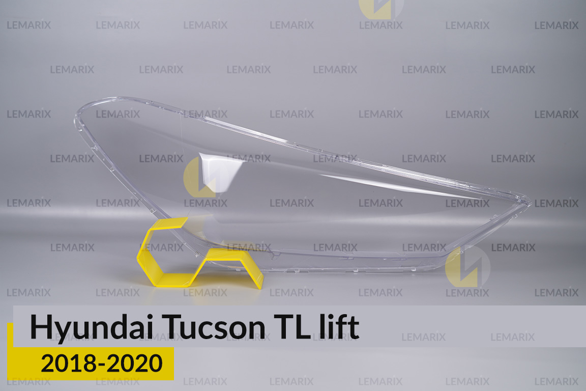 Скло фари Hyundai Tucson TL (2018-2020) рест праве