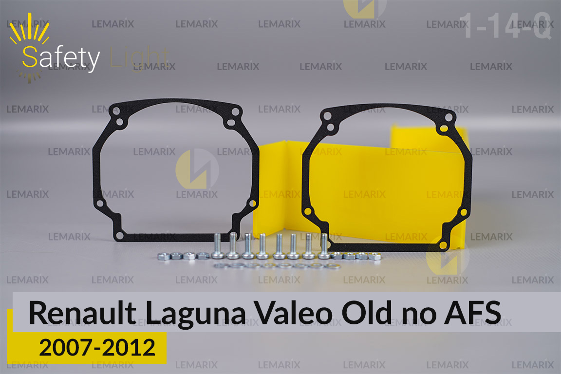 Переходная рамка для Renault Laguna Valeo old no AFS (2007-2012)