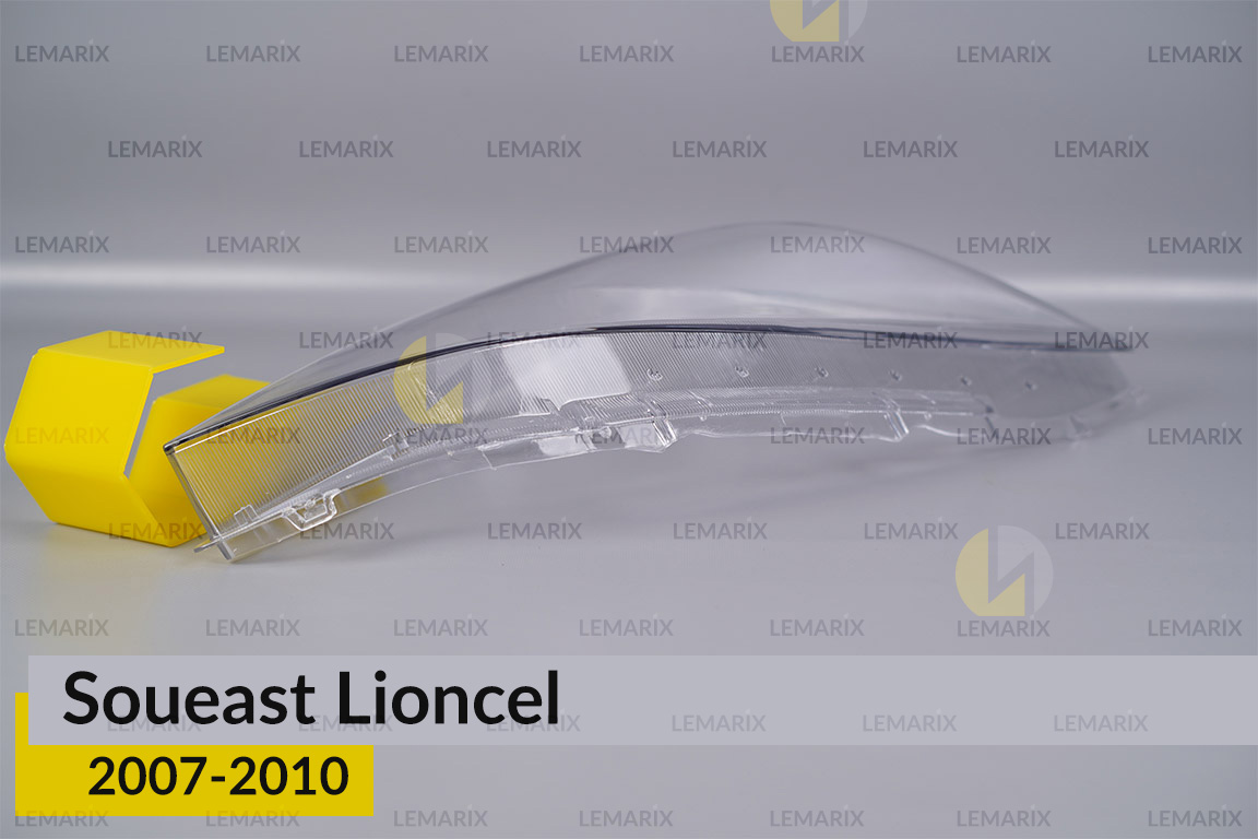 Стекло фары Soueast Lioncel (2007-2010) правое