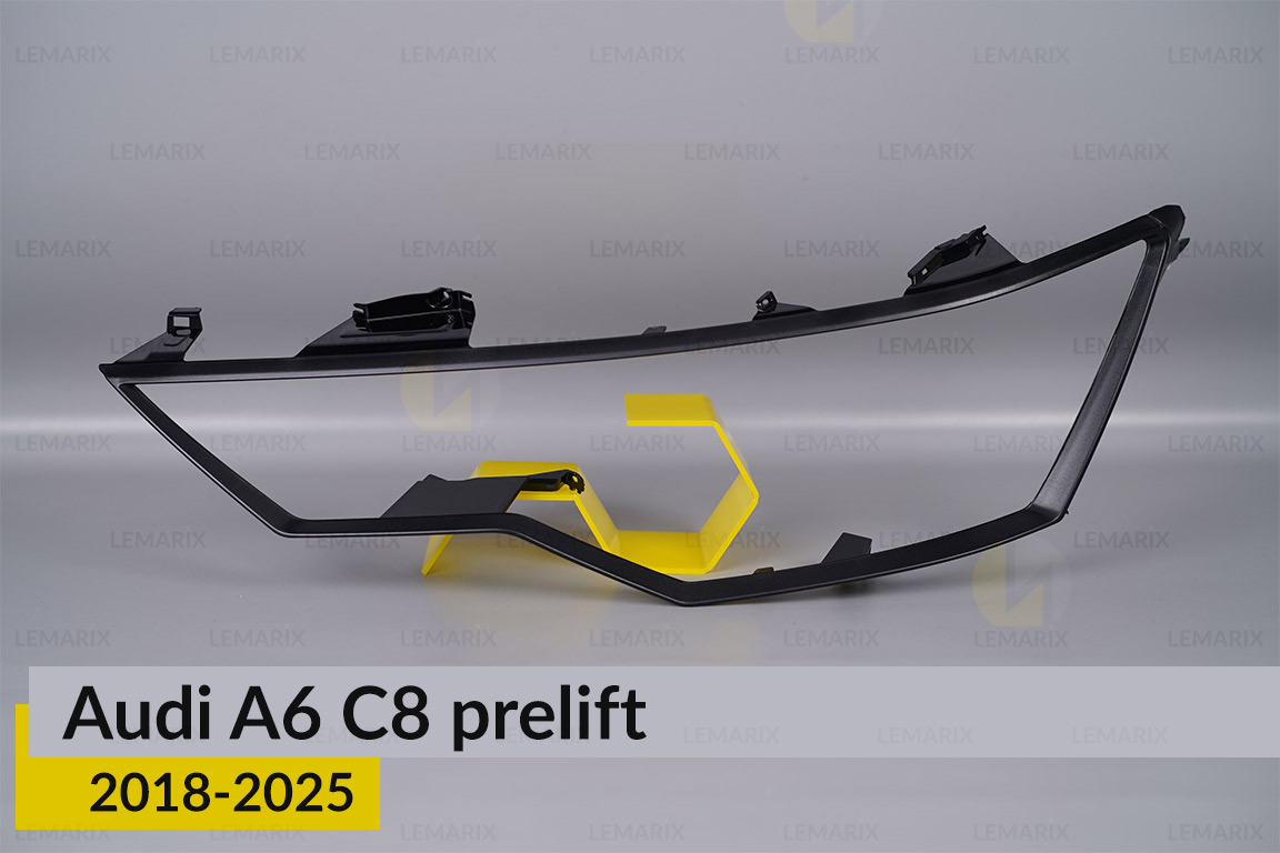 Декоративная маска контурная Audi A6 C8 (2018-2025) дорест левая