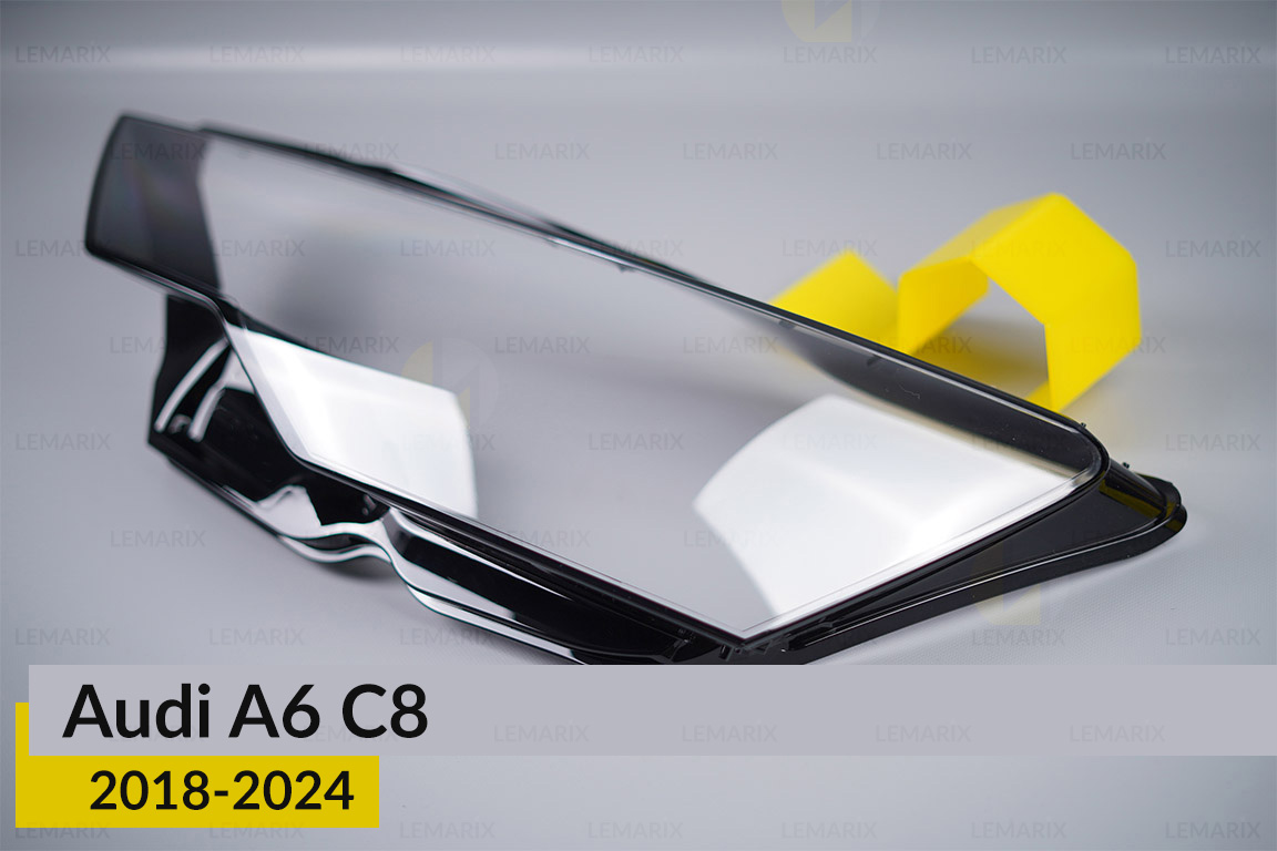 Стекло фары Audi A6 C8 (2018-2024) левое