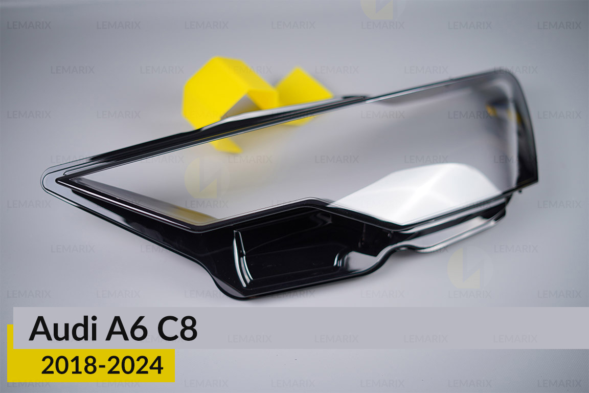 Стекло фары Audi A6 C8 (2018-2024) левое