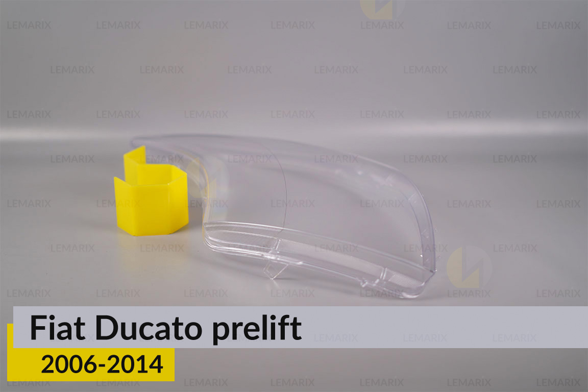 Стекло фары Fiat Ducato (2006-2014) дорест левое