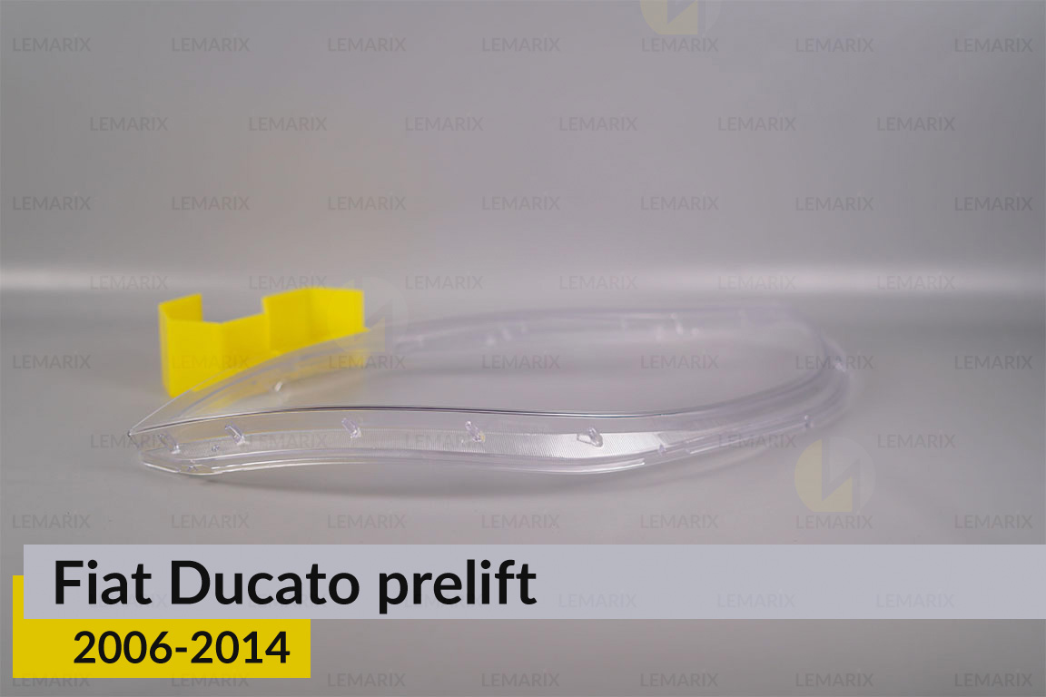 Стекло фары Fiat Ducato (2006-2014) дорест левое