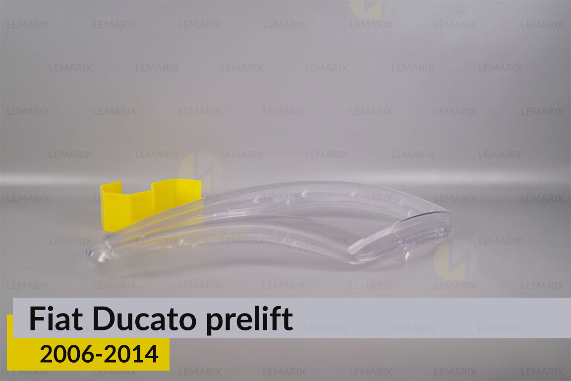 Стекло фары Fiat Ducato (2006-2014) дорест левое
