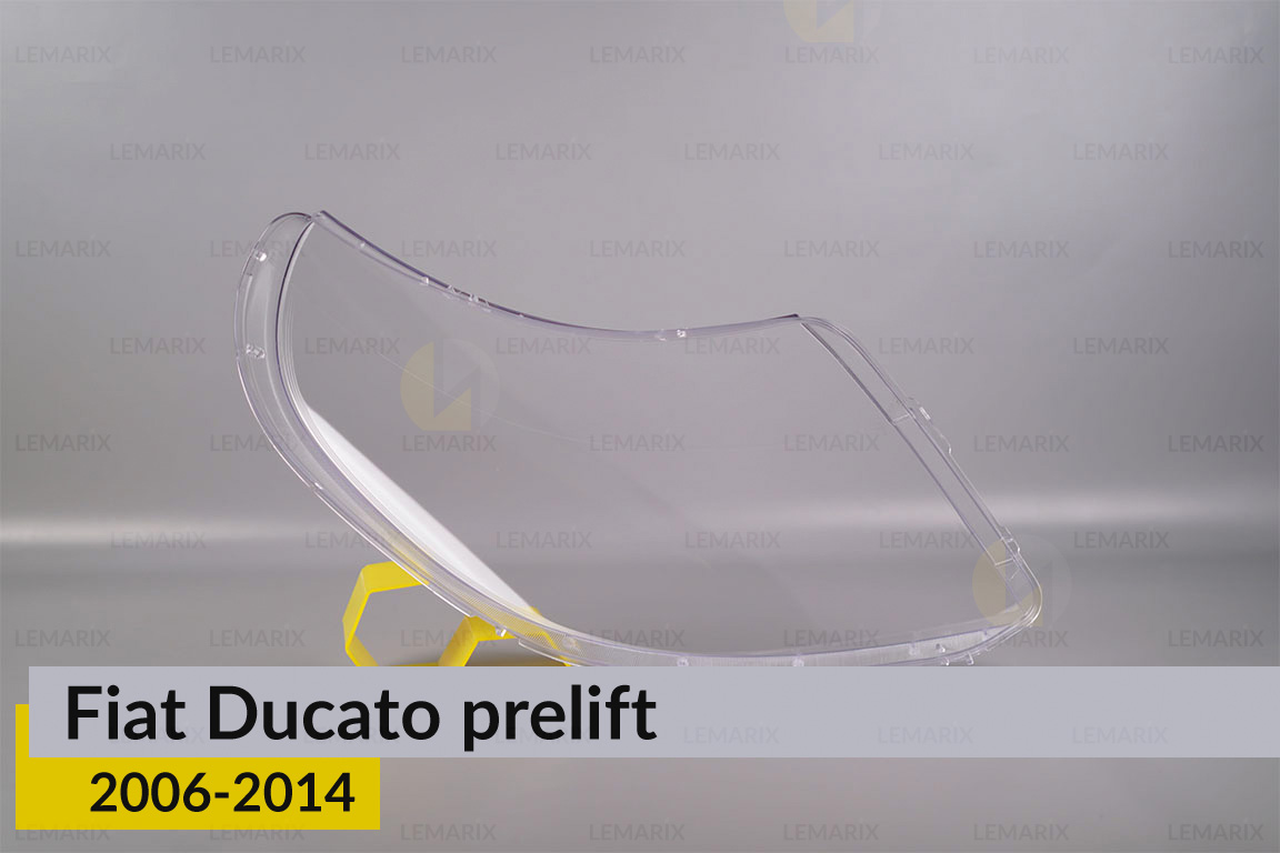 Стекло фары Fiat Ducato (2006-2014) дорест левое