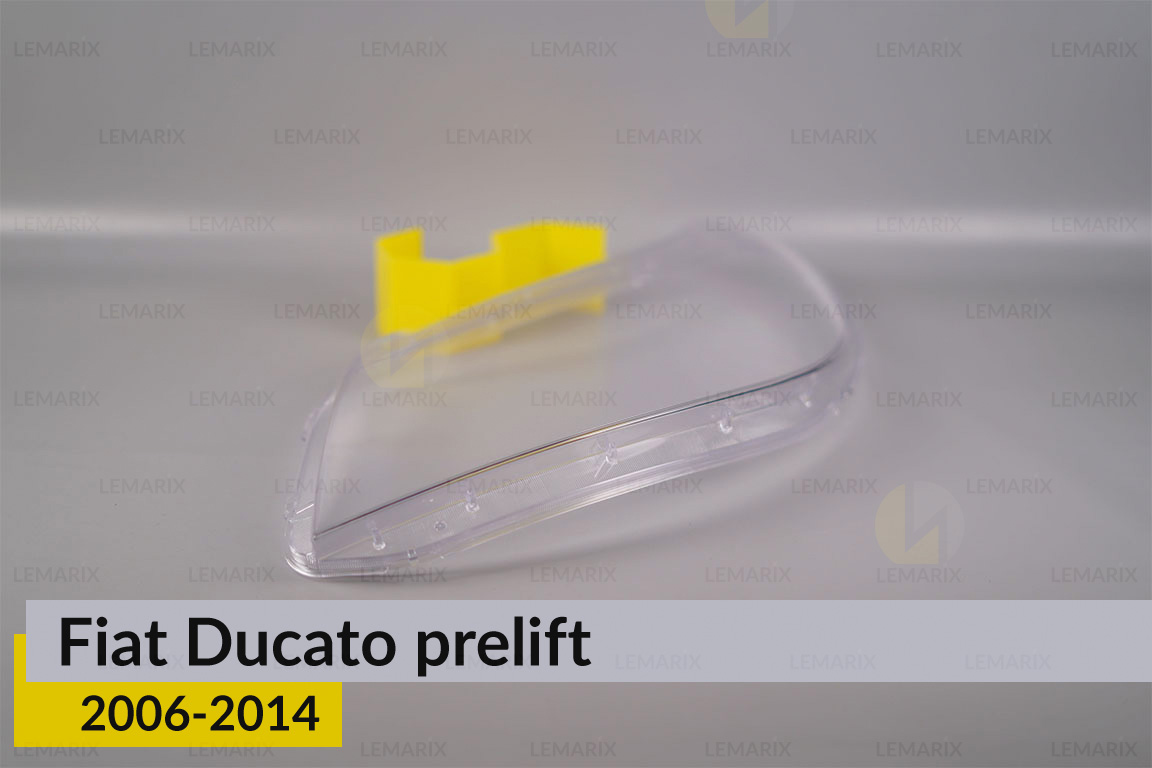 Стекло фары Fiat Ducato (2006-2014) дорест левое