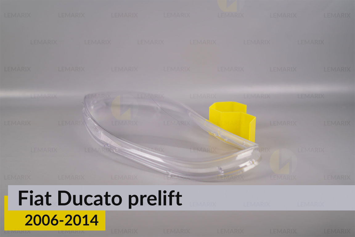 Стекло фары Fiat Ducato (2006-2014) дорест левое
